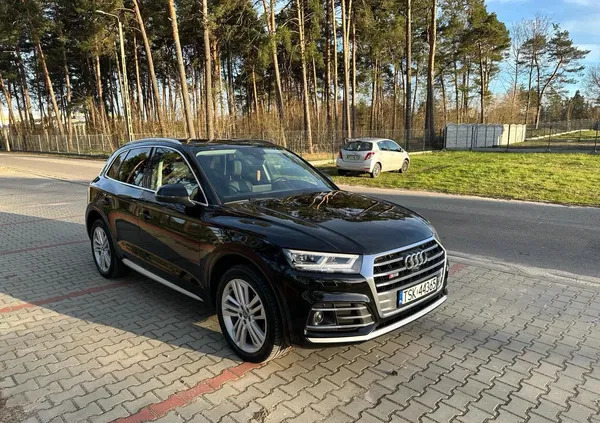 samochody osobowe Audi Q5 cena 116000 przebieg: 117000, rok produkcji 2018 z Suchedniów